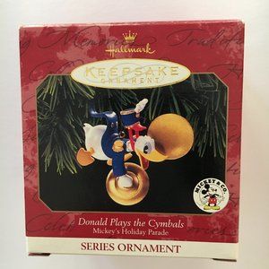 Donald Plays the Cymbals Hallmark Ornament